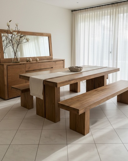 Double Dining Table
