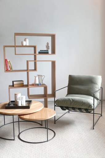 Teak Pixel Rack