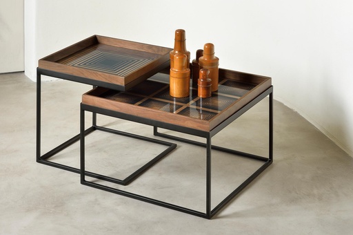 Square Tray Coffee Table Set
